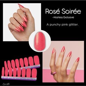 Exclusive Color Street Nail Polish Strips: Rosé Soirée